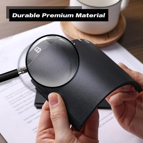 27 قطعة من فواصل بطاقات الفهرس السوداء من HIBOX، فواصل ملفات أبجدية مقاس 5 × 3.5 بوصة، أدلة بطاقات فهرسة بلاستيكية لمنظم بطاقات الفهرس، حامل بطاقات الفهرس A-Z وMc in Kuwait