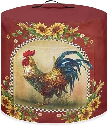DISNIMO Van Gogh Starry Night Air Fryer Cover Dust Cover Dust Protection Insulated Kitchen Appliance Cover with Top Handle and Storage Pockets for Women Gift in Saudi Arabia