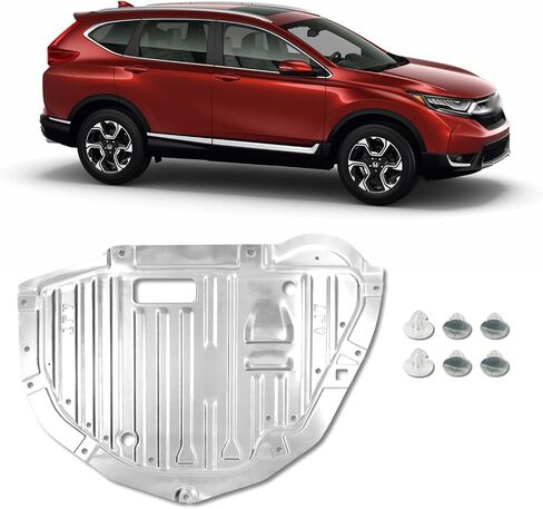 Aumtoni Engine Splash Guard Compatible with Honda CR-V CRV 2017 2018 2019 2020, Under Car Splash Shield Lower Cover Board, Replace# 74112-TLA-A01,74112TLAA01 in Saudi Arabia