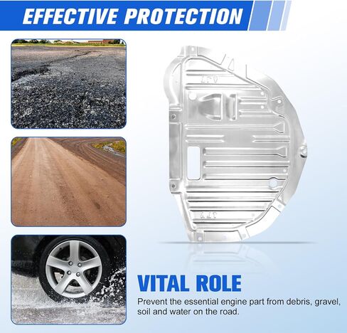 Aumtoni Engine Splash Guard Compatible with Honda CR-V CRV 2017 2018 2019 2020, Under Car Splash Shield Lower Cover Board, Replace# 74112-TLA-A01,74112TLAA01 in Saudi Arabia