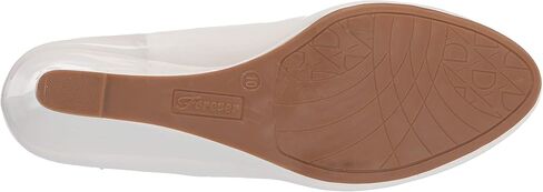 Olivia K Women's Adorable Low Wedge Heel Shoe - Easy Low Pumps - Basic Slip On, Comfort in Kuwait