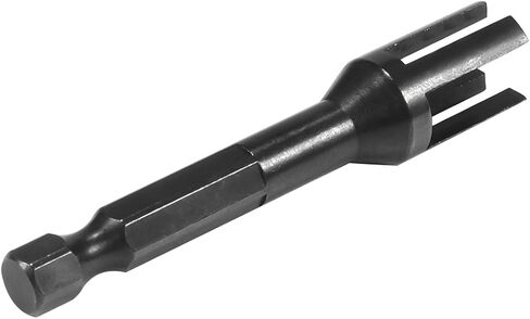 RC tool kit Quick Assembly Tool Ball Joint Wrench with 1/4'' Hex Shank Fit 5347 Rod Ends for 1/10 RC Crawler Links Building TRX4 SCX10 TF2 VS4-10 RC tool set (Rod Ends Assembly Tool Black) (Black) in Saudi Arabia