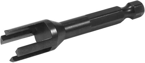 RC tool kit Quick Assembly Tool Ball Joint Wrench with 1/4'' Hex Shank Fit 5347 Rod Ends for 1/10 RC Crawler Links Building TRX4 SCX10 TF2 VS4-10 RC tool set (Rod Ends Assembly Tool Black) (Black) in Saudi Arabia
