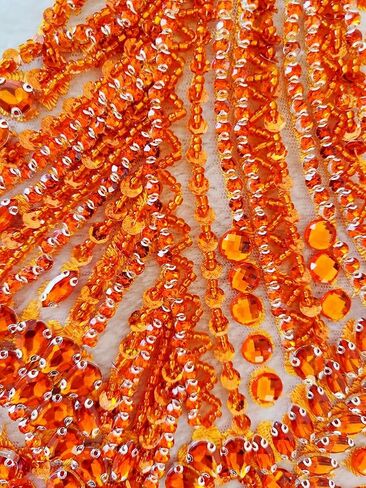 Handmade 16 colour rhinestones lace bodice applique sew on beads sequins trimming patches for dress clothing accessories (Black) in Saudi Arabia