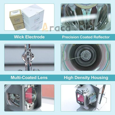 Araca NP14LP مصباح بروجيكتور مع السكن ل NEC NP410 NP310 NP510 NP305 NP405 NP410G NP510G استبدال مصباح ضوئي in Saudi Arabia