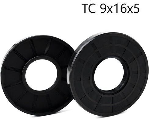 XIKE 2PCS Oil Seal, Lip Seals TC 7mm x 16mm x 8mm Nitrile Rubber Cover Double Lip with Spring,Oil Shaft Seal Fit for Bearing Shaft in Saudi Arabia