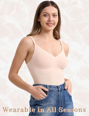 GXOULRRA Women's Camisoles Tank Tops with Built in Bra for Women Spring/Summer Workout Going Out Tankini Tops for Women in Kuwait