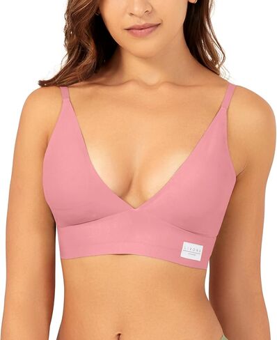 Livona Wireless Bra for Women - Sports V-Neck Comfortable Padded Bralette with Support Workout Tops Cami Crop Tank Tops S-XXL in Saudi Arabia