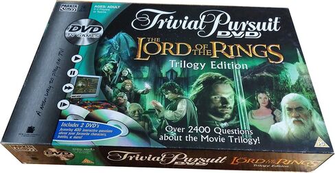 Hasbro Lord Of The Rings Trivial Pursuit - Dvd Game in Saudi Arabia