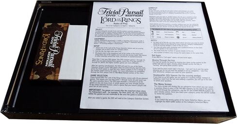 Hasbro Lord Of The Rings Trivial Pursuit - Dvd Game in Saudi Arabia