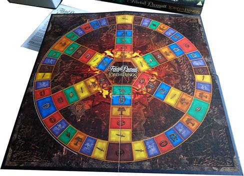 Hasbro Lord Of The Rings Trivial Pursuit - Dvd Game in Saudi Arabia