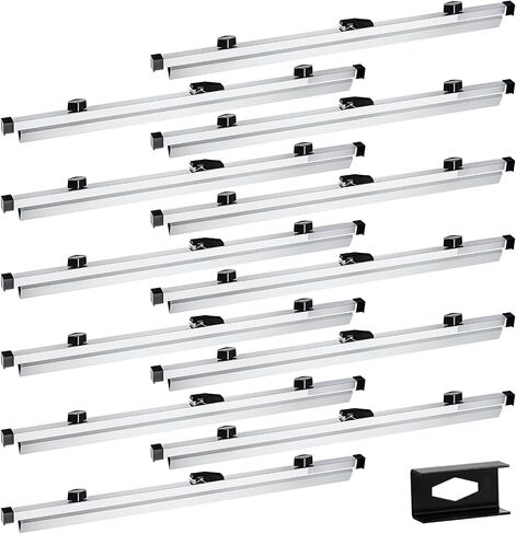 Estune 12 Pcs 24 Inches Blueprint Hanging Clamps Blueprint Blinding Strips Blueprint Storage for Construction Paper Poster Plans Drawings Arts in Saudi Arabia