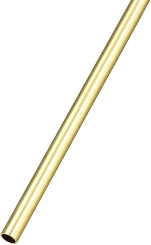 METALLIXITY Brass Tube (11mm OD x 0.5mm Wall T x 300mm L), Straight Tubing - for Home Furnishing, Machinery, DIY Handicraft in Saudi Arabia