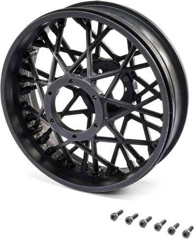 مجموعة العجلات الخلفية Losi باللون الأسود PM-MX LOS46001 RC Tire in Kuwait