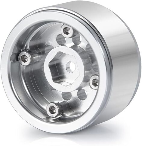 4 قطعة جنوط عجلات Beadlock لـ 1/24 RC محوري SCX24 AXI90081 AXI00001 AXI00002 الزاحف in Kuwait