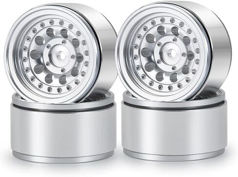 4 قطعة جنوط عجلات Beadlock لـ 1/24 RC محوري SCX24 AXI90081 AXI00001 AXI00002 الزاحف in Kuwait