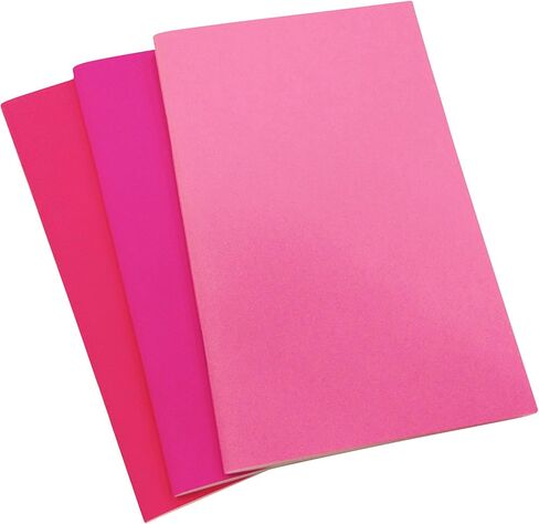 Debra Dale Designs USA-Made Kids' Notebooks: 4-Pack with Blank & Lined Pages, 5.25" x 8.5", Sunset Colors for Bright Ideas, Sturdy Covers, 20 Pages per Journal in Saudi Arabia