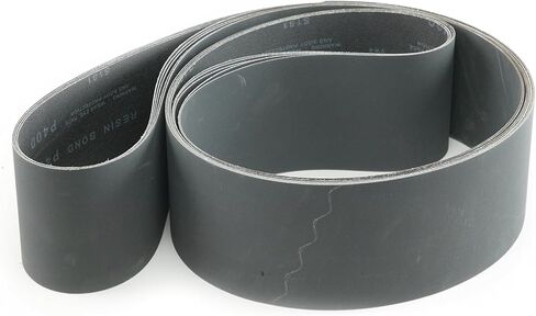 Somaca Abrasives 253-9120 120 Grit Silicon Carbide Sanding Belts (5-Pack), 4" x 132" in Saudi Arabia