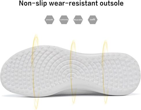 Kundork Ladies Slip on Loafer Shoes Womens Flats Dress Clothes Shoes Ballet Nurse Walking Sneakers Work Casual Comfortable in Saudi Arabia
