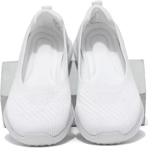 Kundork Ladies Slip on Loafer Shoes Womens Flats Dress Clothes Shoes Ballet Nurse Walking Sneakers Work Casual Comfortable in Saudi Arabia