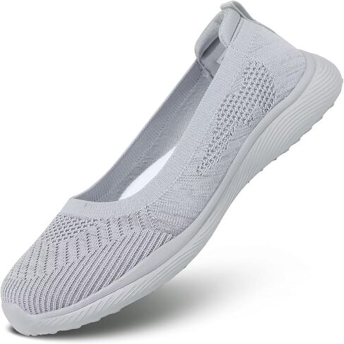 Kundork Ladies Slip on Loafer Shoes Womens Flats Dress Clothes Shoes Ballet Nurse Walking Sneakers Work Casual Comfortable in Saudi Arabia