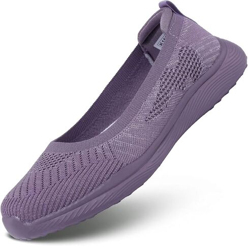 Kundork Ladies Slip on Loafer Shoes Womens Flats Dress Clothes Shoes Ballet Nurse Walking Sneakers Work Casual Comfortable in Kuwait