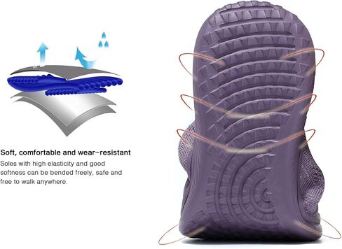 Kundork Ladies Slip on Loafer Shoes Womens Flats Dress Clothes Shoes Ballet Nurse Walking Sneakers Work Casual Comfortable in Kuwait