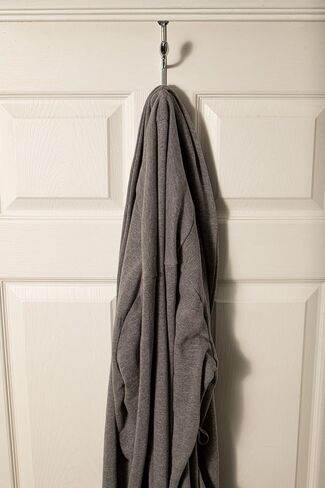 FantasHome Traditional Over The Door Double Hooks - Silver in Saudi Arabia