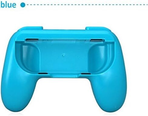 Althemax 2x Joy-Con وحدة تحكم عن بعد، مقبض وقبضة ملحق Joy-Con أسود لألعاب نينتندو سويتش ماريو لسباق السيارات (أحمر وأزرق) in Saudi Arabia