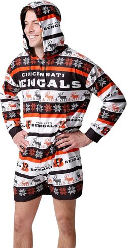 FOCO NFL Team Logo Pajamas One Piece Onsie in Saudi Arabia