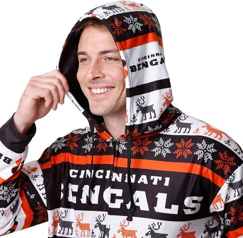 FOCO NFL Team Logo Pajamas One Piece Onsie in Saudi Arabia