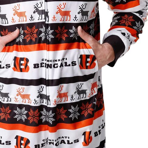 FOCO NFL Team Logo Pajamas One Piece Onsie in Saudi Arabia