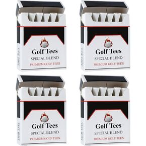 120pcs Premium Bamboo Golf Tee 83mm (3.25") Tees | Golf Gifts for Men | Funny Golf Accessory for Golfers | Vintage-Style Tee Case Golf Accessories for Men or Women in Saudi Arabia
