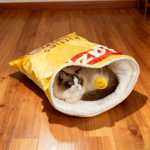 Cat Puppy Toy Bage Bag Bag Cute Potato Chip Bag تصميم معلق على وجبة خفيفة معلقة in Kuwait