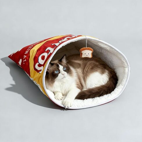 Cat Puppy Toy Bage Bag Bag Cute Potato Chip Bag تصميم معلق على وجبة خفيفة معلقة in Kuwait