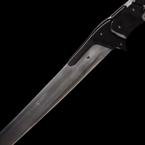 Samuel Rodrigues/Raiden Sword Japanes Game Cosplay Prop Metal Upgraded Version Katana Black not Sharp in Kuwait