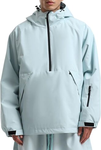 GSOU SNOW Snowboard Jacket Men Ski Snow Jackets Waterproof Coat Hooded Warm Winter Sport in Kuwait