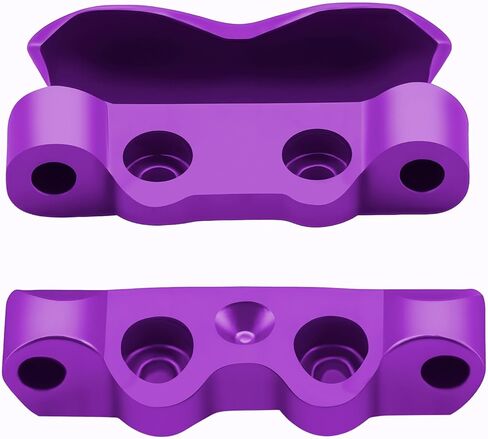 Rear Pin Mounts Aluminum Meta for Losi Micro b Losi Micro t Upgrades Parts 1/24 1/28 Accessories Rc Car 2WD Buggy RTR LOS00007 Replacement (Purple) in Kuwait