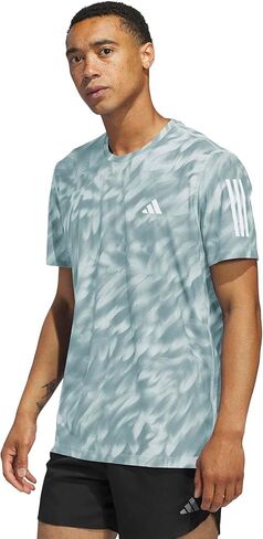adidas Men's Own The Run All Over Printed T-Shirt in Saudi Arabia