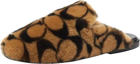 Coach Women's Slipper in Signature Shearling in Saudi Arabia