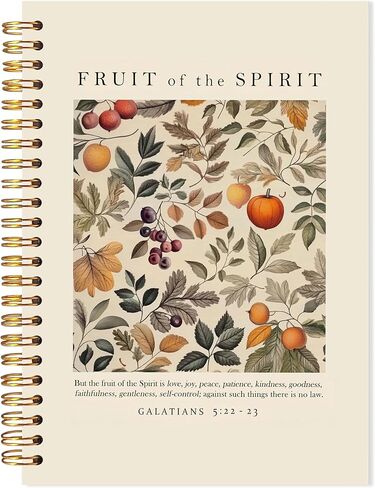 Boho Floral Christian Notebook, Romans 12:12 Bible Verse Journal, Religious Scripture Spiral Notebook, Prayer Journal for Woman, Christian Religious Gifts for Women, 5.5x8.3 in Saudi Arabia