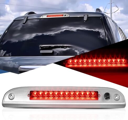 Auto Dynasty Tinted Housing LED 3rd Third Tail Brake Light Lamp+Sprayer Nozzle Compatible with Explorer 02-10 / Mountaineer 06-10 in Saudi Arabia
