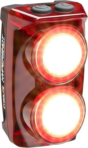 Cygolite Hypershot 380 Lumen Bicycle Taillight – 7 Night & Daytime Modes– User Adjustable Flash Speeds- Sleek and Compact Design– IP64 Water Resistant– USB-C Rechargeable–Great for Busy Roads in Saudi Arabia