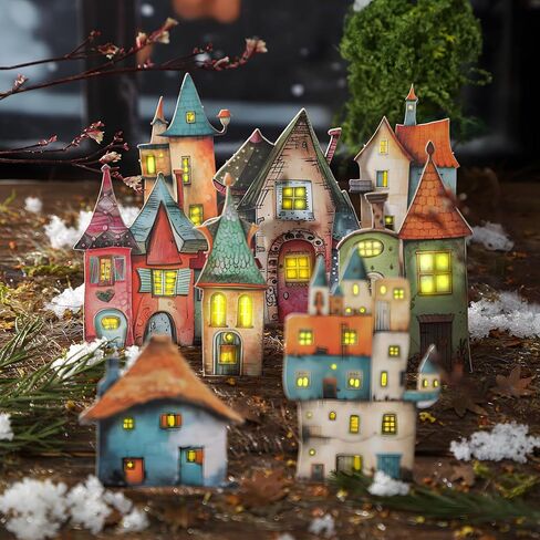 ملصقات مجلة Seasons Seasons ، ملصقات سجل القصاصات 40 PCS ، مستلزمات Junk Journal ، مواد الحيوانات الأليفة الجمالية مسبقًا ، رواد سكانشي مدينة القرية الريفية للبالغين ، حرفة الفنون الزخرفية المزخرفة in Kuwait