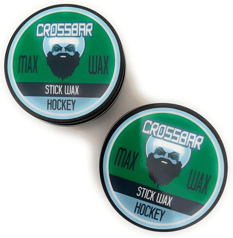 Crossbar Max Wax – Premium Hockey Stick Wax for Maximum Grip & Tape Protection – Long-Lasting Formula for Puck Control & Moisture Repellent – Soft, Easy Application in Saudi Arabia