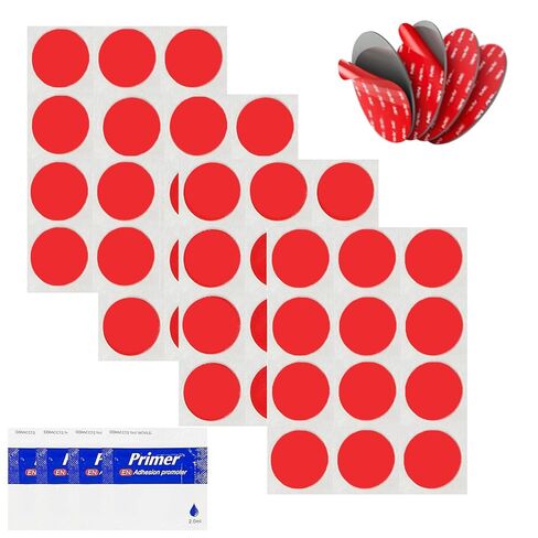 Double Sided Tape Automotive Heavy Duty, 40pcs 5952 Adhesive Pad, 2" X 2" Circles, Sticker Strong Adhesive Tape Waterproof Foam Tape for Home Decoration in Saudi Arabia