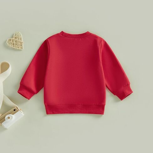 Toddler Girl Boy St Patricks Day Outfit Lucky Sweatshirt Long Sleeve Pullover Tops Irish Baby Winter Spring Clothes in Saudi Arabia