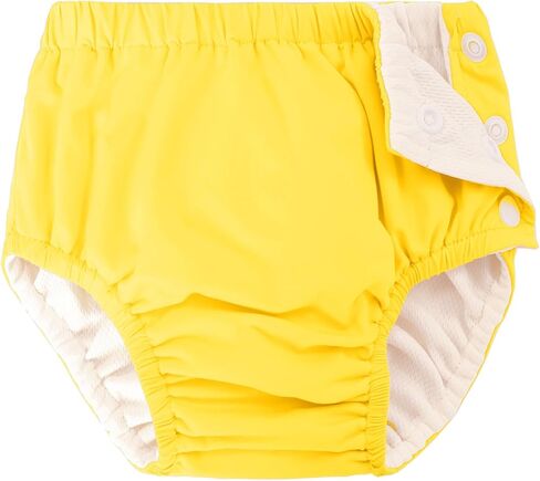 Baby Newborn Reusable Swim Diapers Infant Unisex Washable Swim Diaper Toddler Swimming Diapers White, 6-18 Months in Saudi Arabia