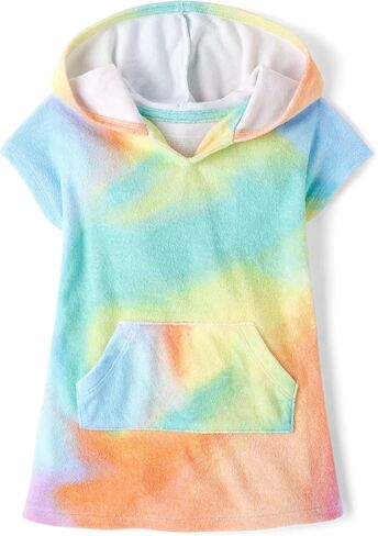 The Children's Place Baby-Girls and Toddler Hooded Swim Coverup in Saudi Arabia