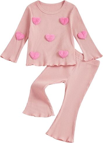 Toddler Baby Boy Girl St Patricks Outfit Shamrock Sweatshirt Pant Sets Cute Little Kids Saint Patrick's Day Gifts in Saudi Arabia